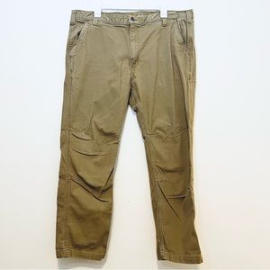 Carhartt Relaxed Straight Fit Cotton Spandex Blend Khaki Pants Men’s Size 40x30